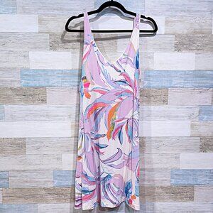 SOMA Floral Jersey Knit Cami Sleep Dress Womens XXL